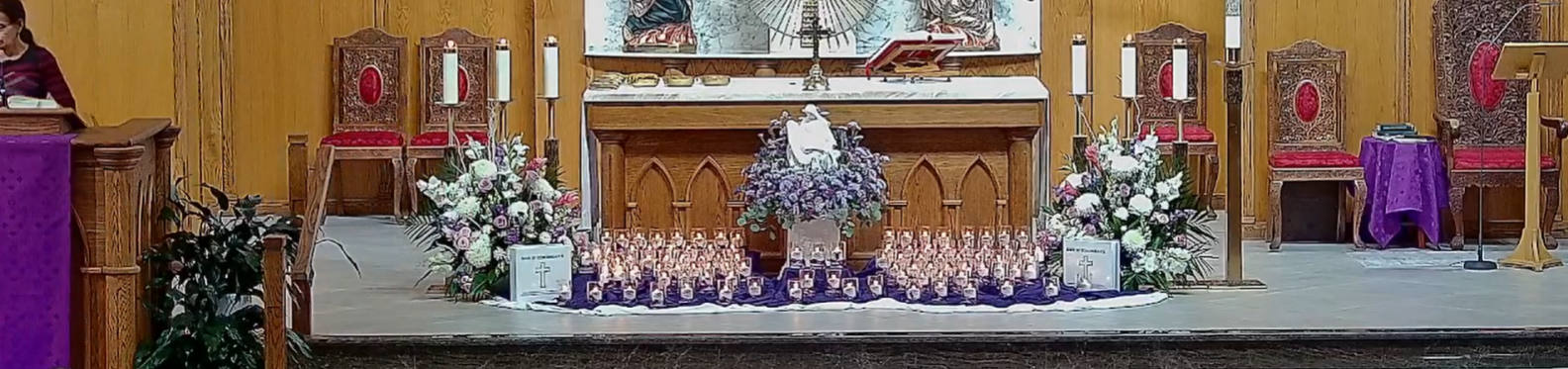 SFX Altar November 2025 with Candles and Book of Life