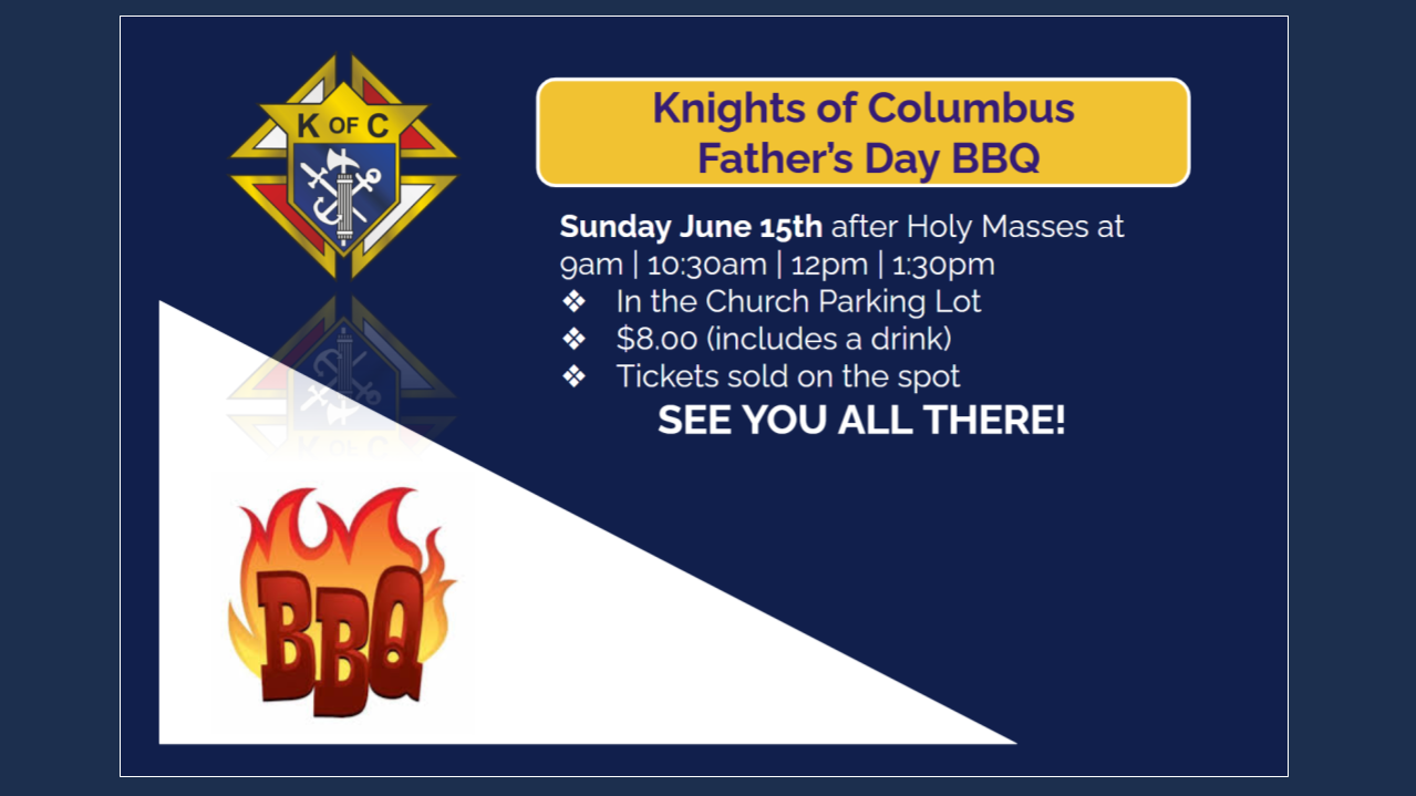 KofC Father's Day BBQ 2025