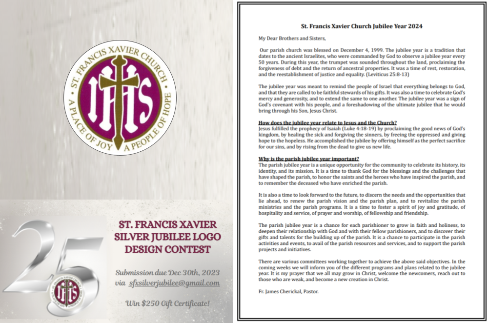Rotor Fr .james Jubilee Letter 