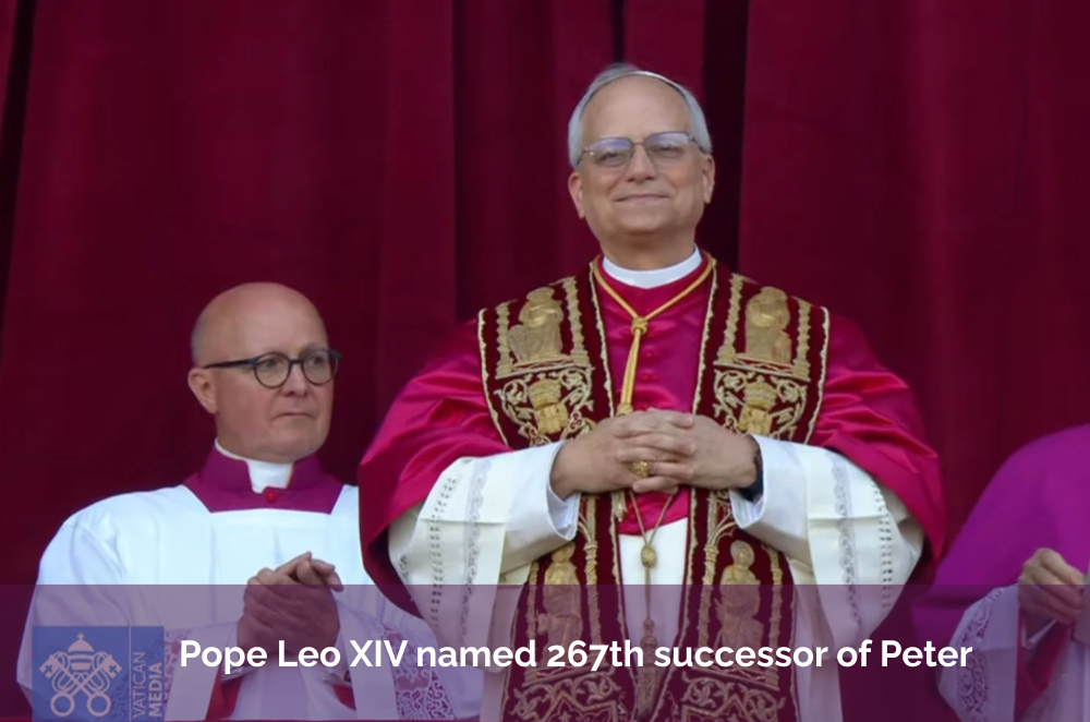 Pope Leo XIV named 267th successor of Peter