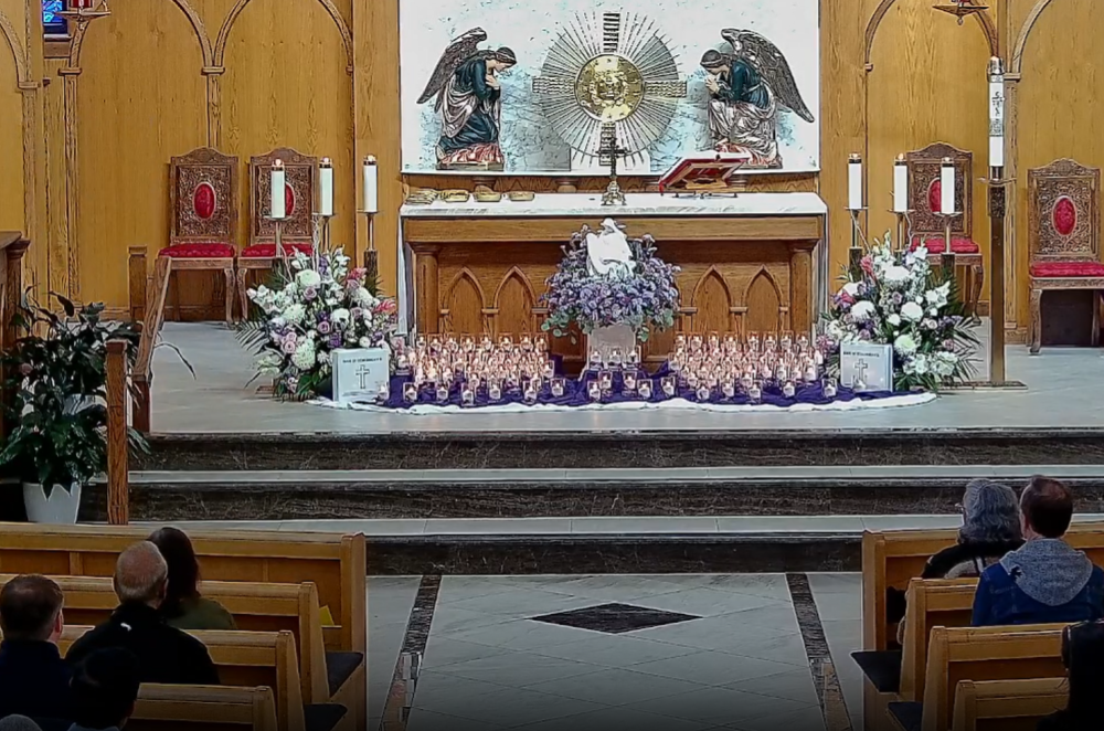 SFX Altar November 2025 with Candles and Book of Life