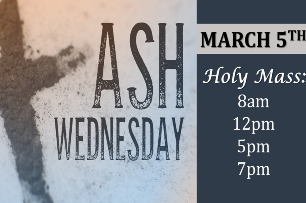 SFX Ash Wednesday Masses 2025