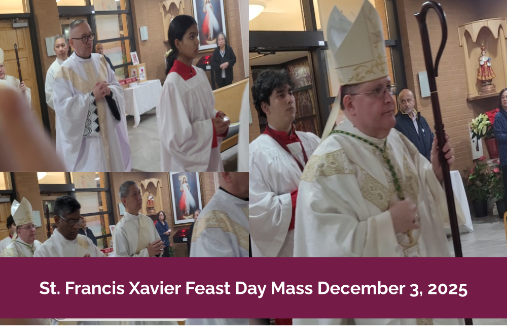 SFX Feast Day Mass December 3, 2025