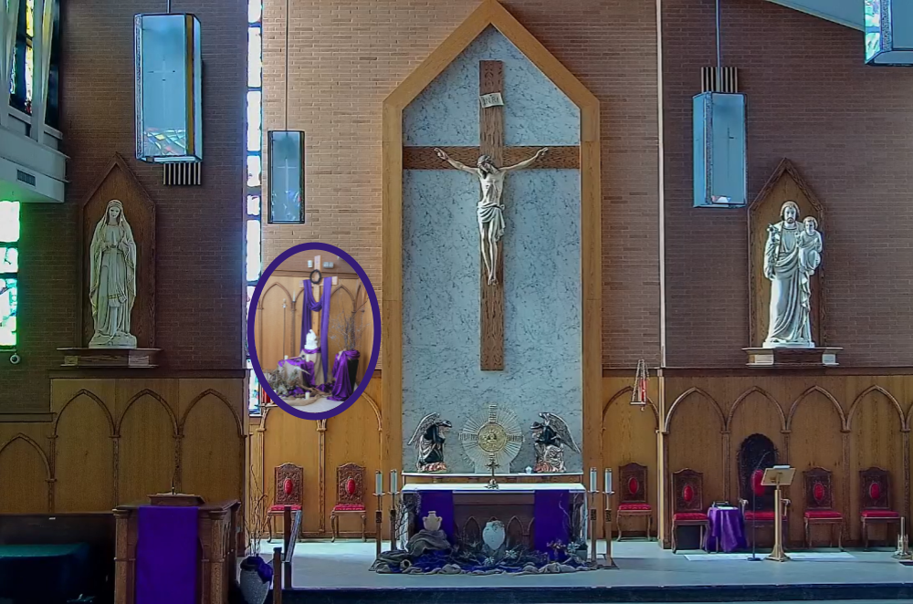 SFX Lenten Altar 2025