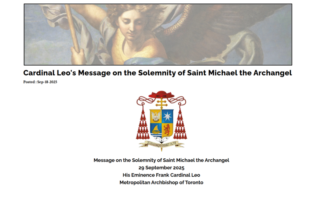 Soleminity of St. Michael the Archangel