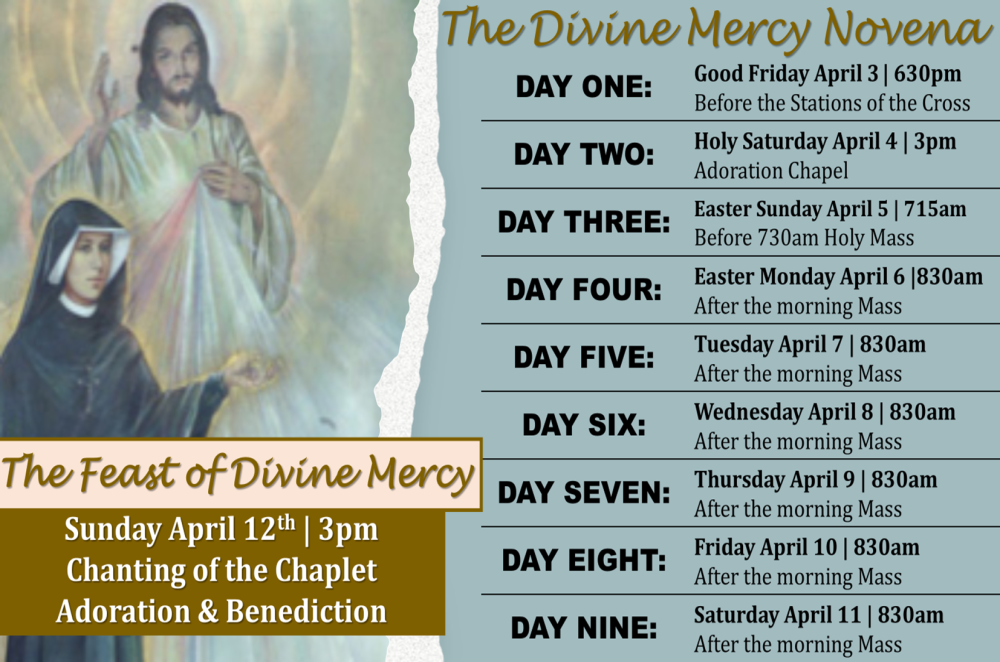 SFX The Feast of Divine Mercy 2026
